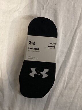 Under Armour Women's 6-Pack Essential Cotton Ultra Low Sock